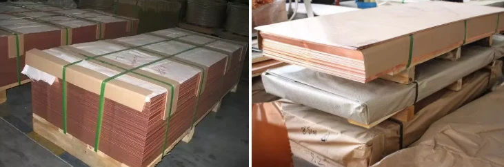 copper round plate copper round plate
